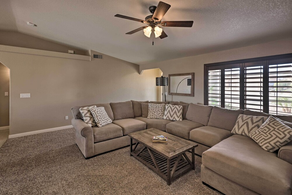 1 Mi to Lake: Home w/ Pool & Views in Lake Havasu