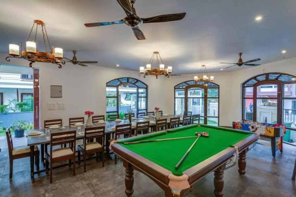 Luxurious Villa with Private Swimming Pool, Kids Pool, Games, Private Parking