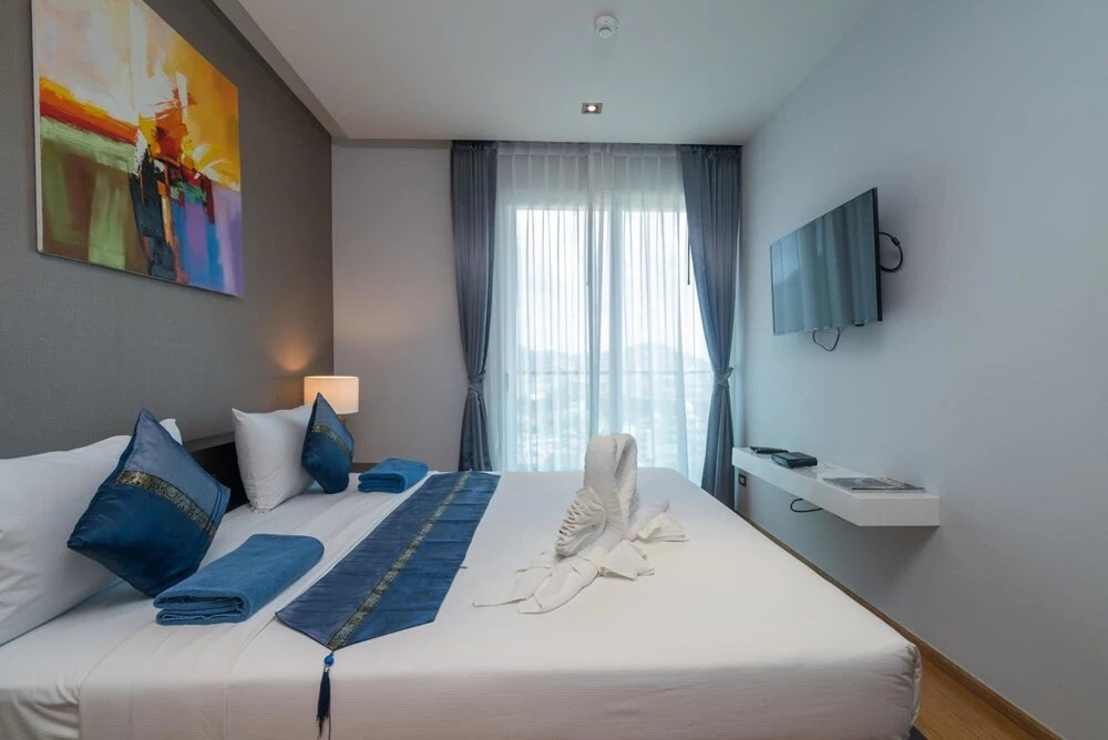 Et703 - Patong Great Condo for 4 People Open View Shuttle Pool and gym