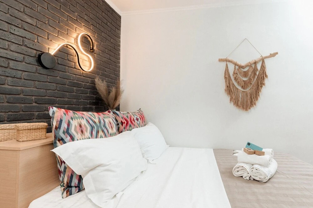 Sea View 1 Bed Apartment in Nea Peramos - Terrace