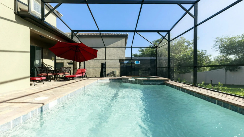 No Rear Neighbor 5BR Disney Pool Villa w Spa