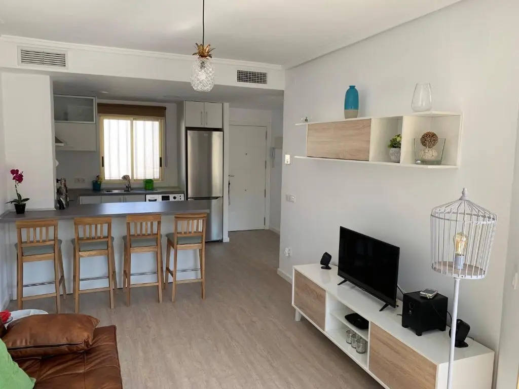 Apartamento Frente al mar, RECIEN RENOVADO, 1 hab 1 baño