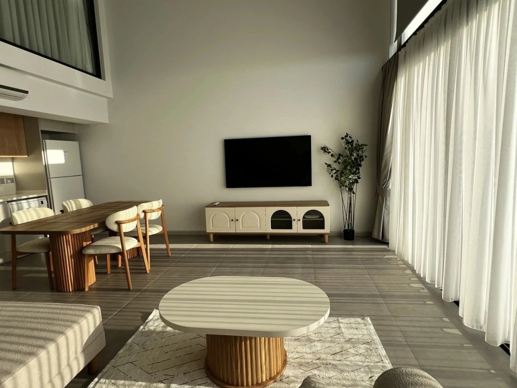 Апартаменты 3BR Penhouse Rooftop Pool Sea View Esentepe