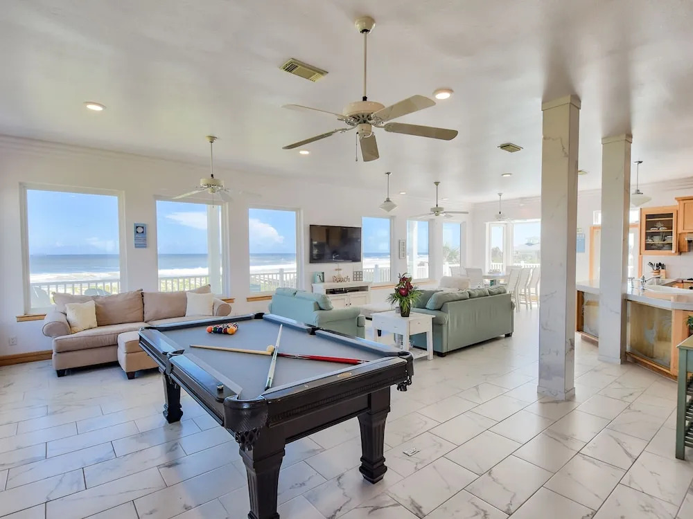 4br Oceanfront W/ Private Pool & 3 Balconies 4 Bedroom Home