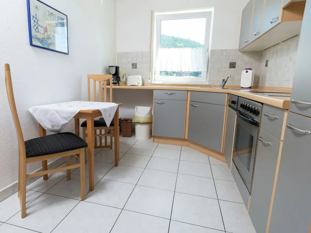 Quietly Situated Bright Apartment In Baiersbronn With Private Balcony
