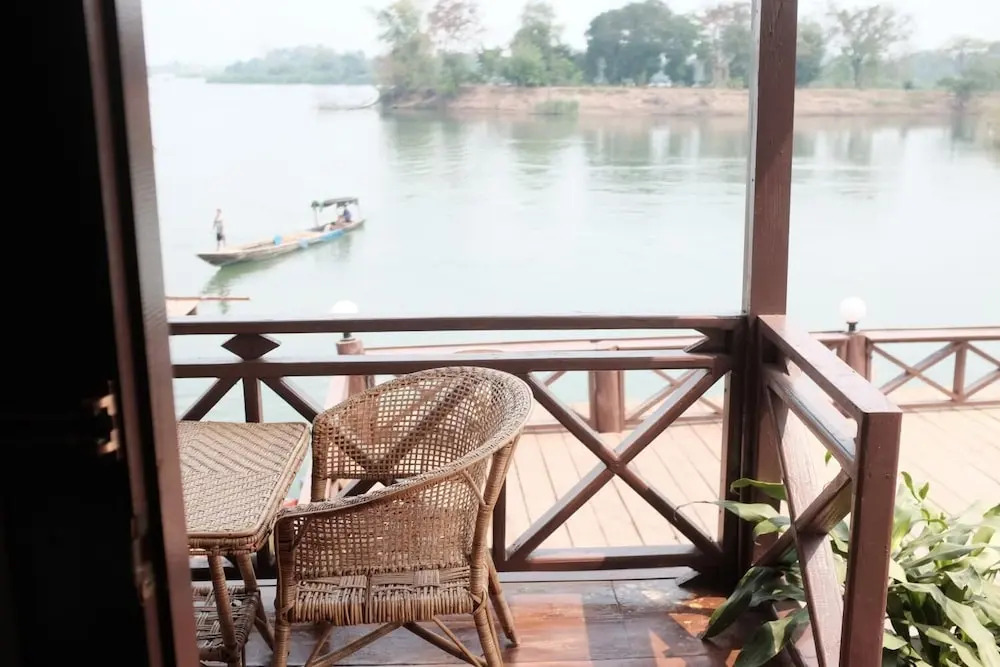 Paradise resort, Don Det river view