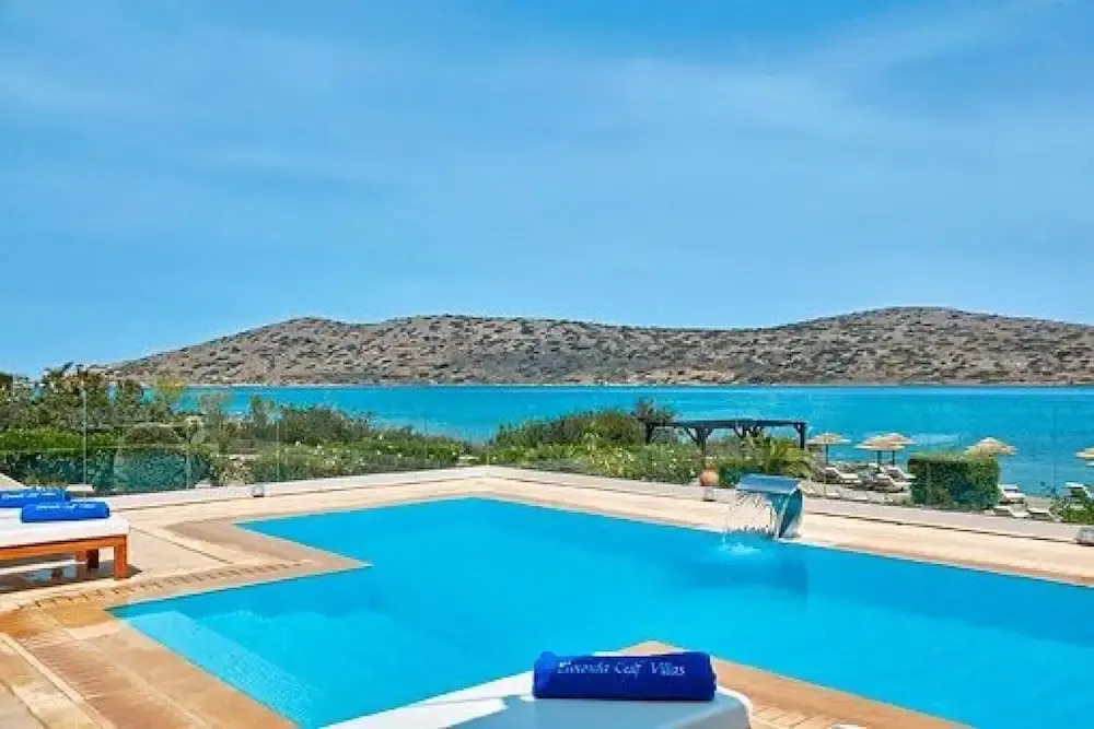 Elounda Gulf Villas Elounda Seafront Villa Private Heated Pool Sea View