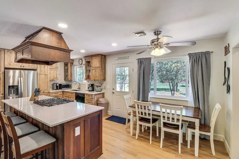 Near Woodland Lake Park: Home w/ Fire Pit!