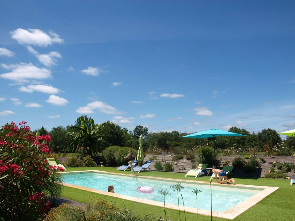 Three Lovely Gîtes Surrounded by Nature, With Private Swimming Pool and Garden
