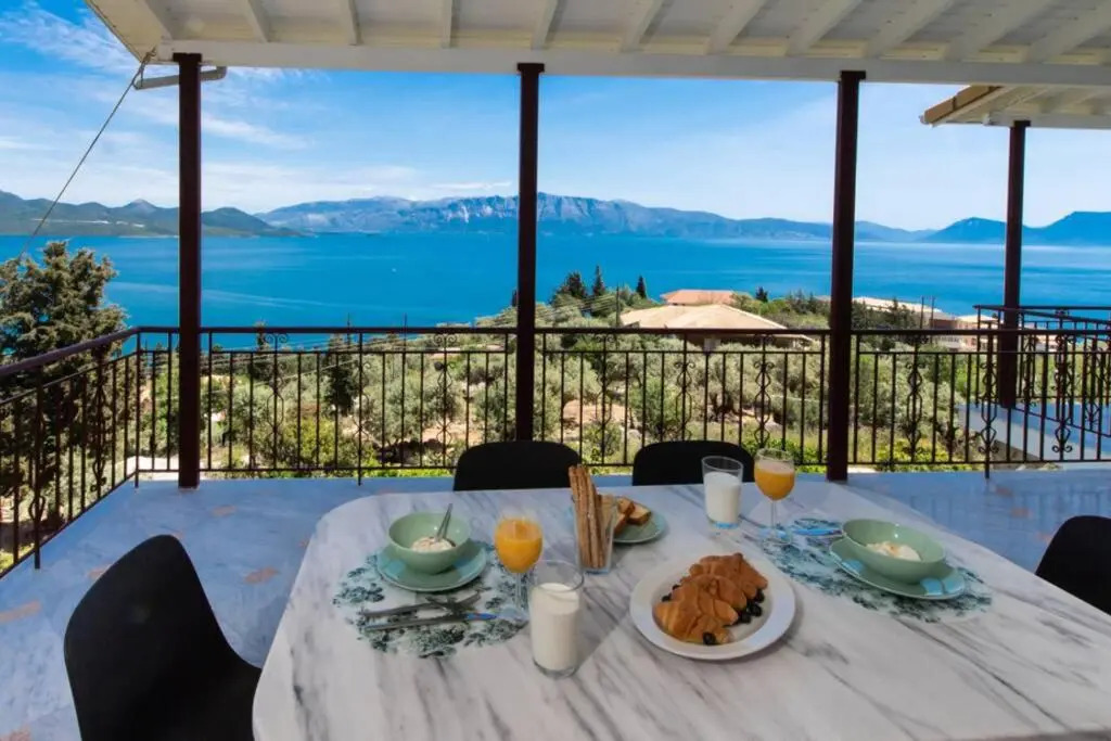 2br house in Nikiana with stunning sea view