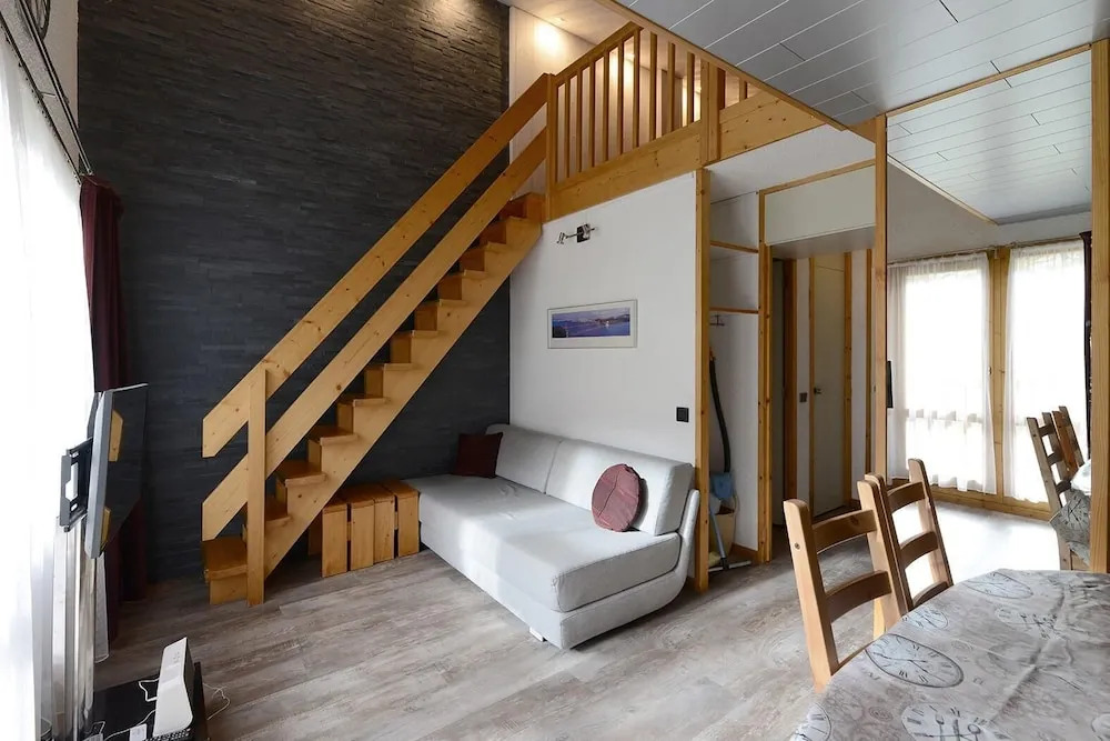 Belle Plagne Two Room Apartment On Slopes And Mezzanine For 5 People Ay84