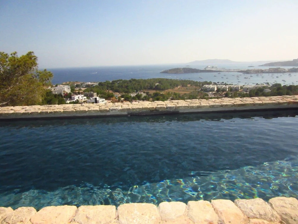 Stunning View Over the bay of Talamanca and Ibiza City