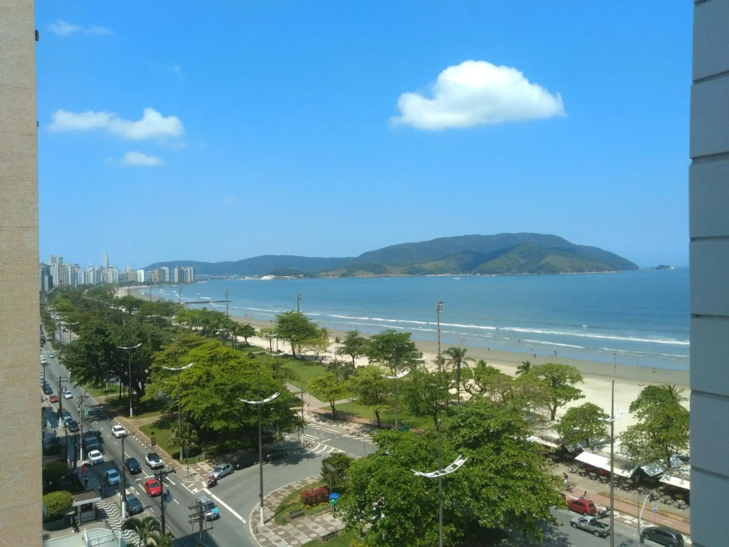 Apto Frente a Praia em Santos