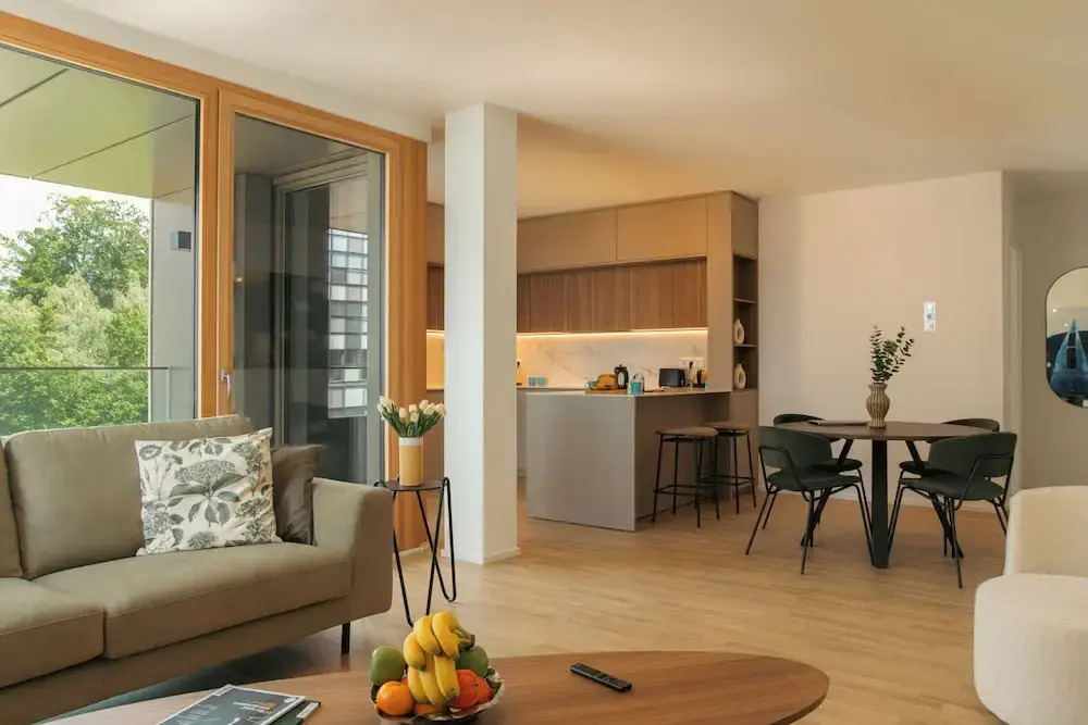 Media Bay Apartments in Kirchberg by Rentaroo