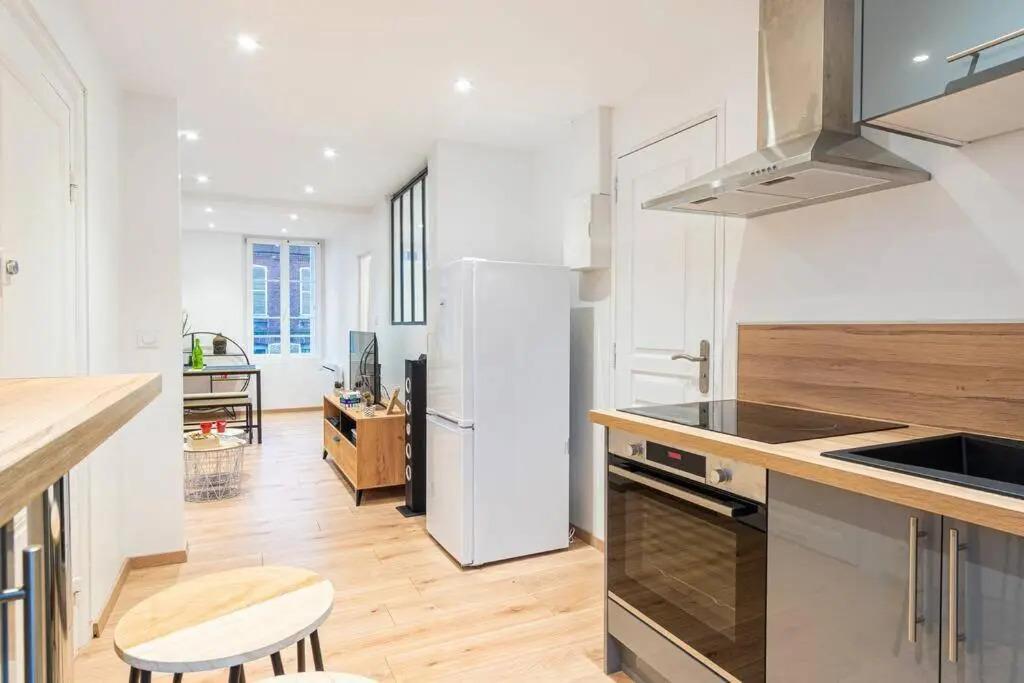 Appartement T2 Cosy Honfleur CityStay COEUR HONFLEUR Netflix Wifi
