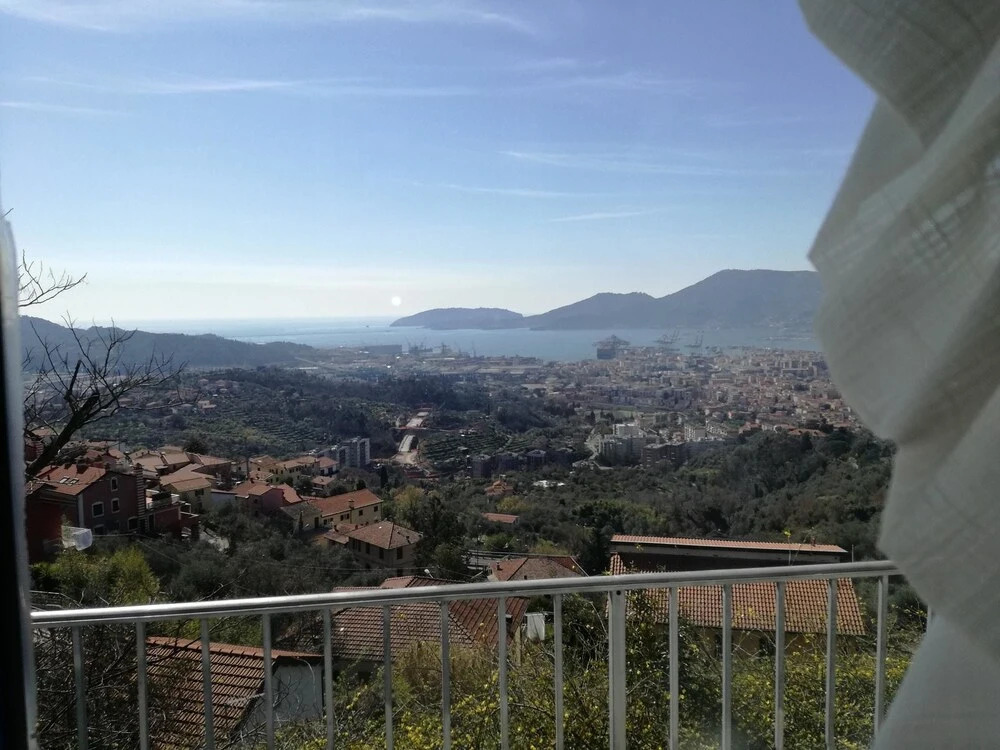Apartment With 2 Bedrooms in Vezzano Ligure, With Wonderful sea View,