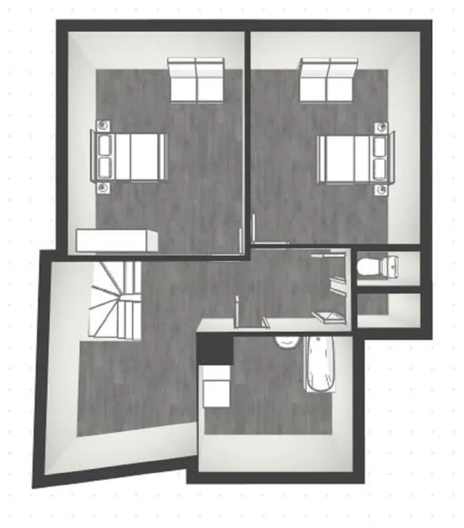 La Tanière du Corsaire - Coliving - jusquà 4 chambres - vue Rivière
