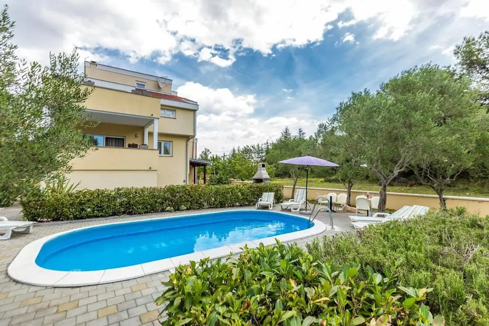 Apartment With one Bedroom in Kožino, With Shared Pool, Furnished Balcony and Wifi - 800 m From the Beach