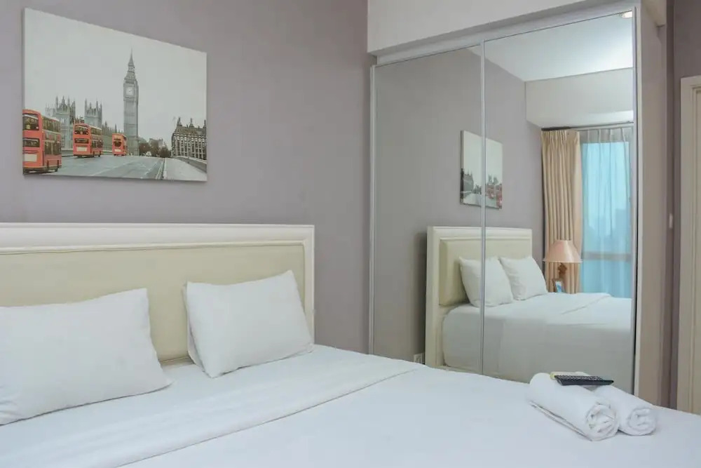Homey And Cozy Stay 2Br At Casa Grande Apartment