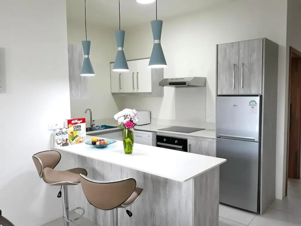 Apartment with 2 Bedrooms in Flic En Flac, with Pool Access, Balcony And Wifi - 800 M From the Beach