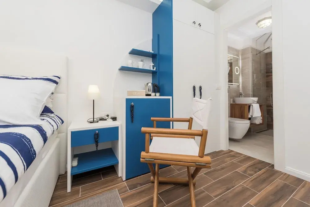 Blue Old Navy Rooms