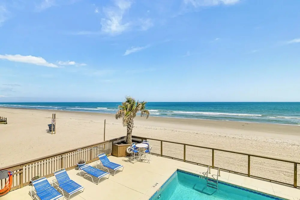 Oceanfront South Carolina Retreat - Pool & Balcony