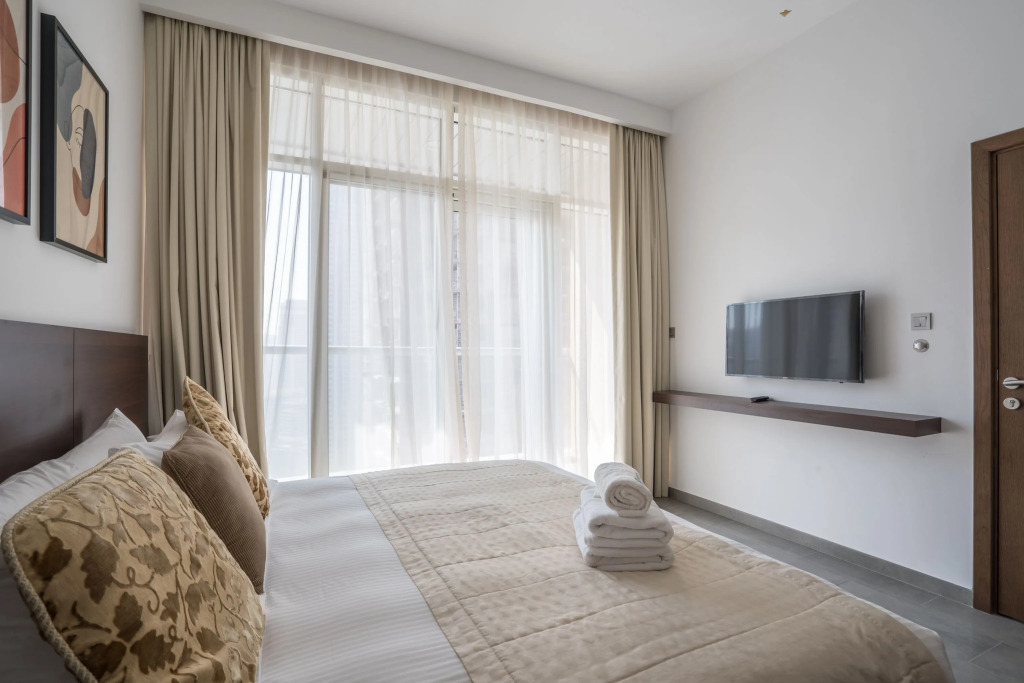 Cozy apt. w/balcony floor 22 Dubai Marina