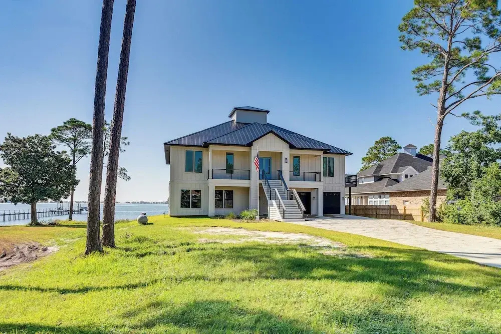 Private Beach + Bay View: Luxury Navarre Escape!