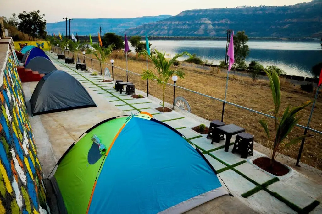 Shivar Mahu Dam Camping