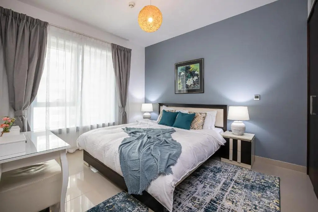 Charming 1BR w Burj Khalifa view
