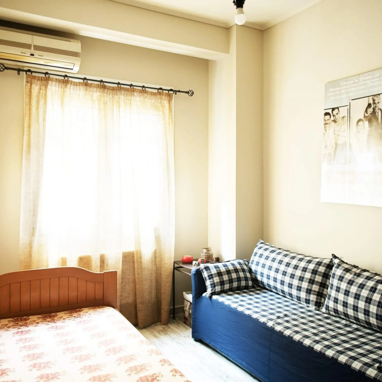 Bright 2 bedroom apartment in Exarchia