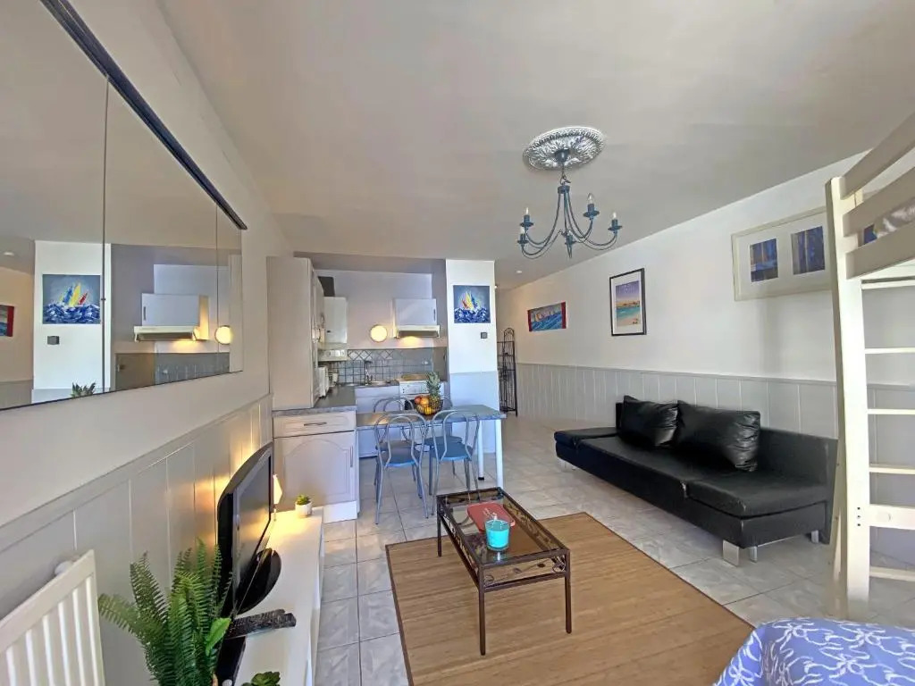Studio Larmor-Plage, 1 pièce, 4 personnes - FR-1-349-181