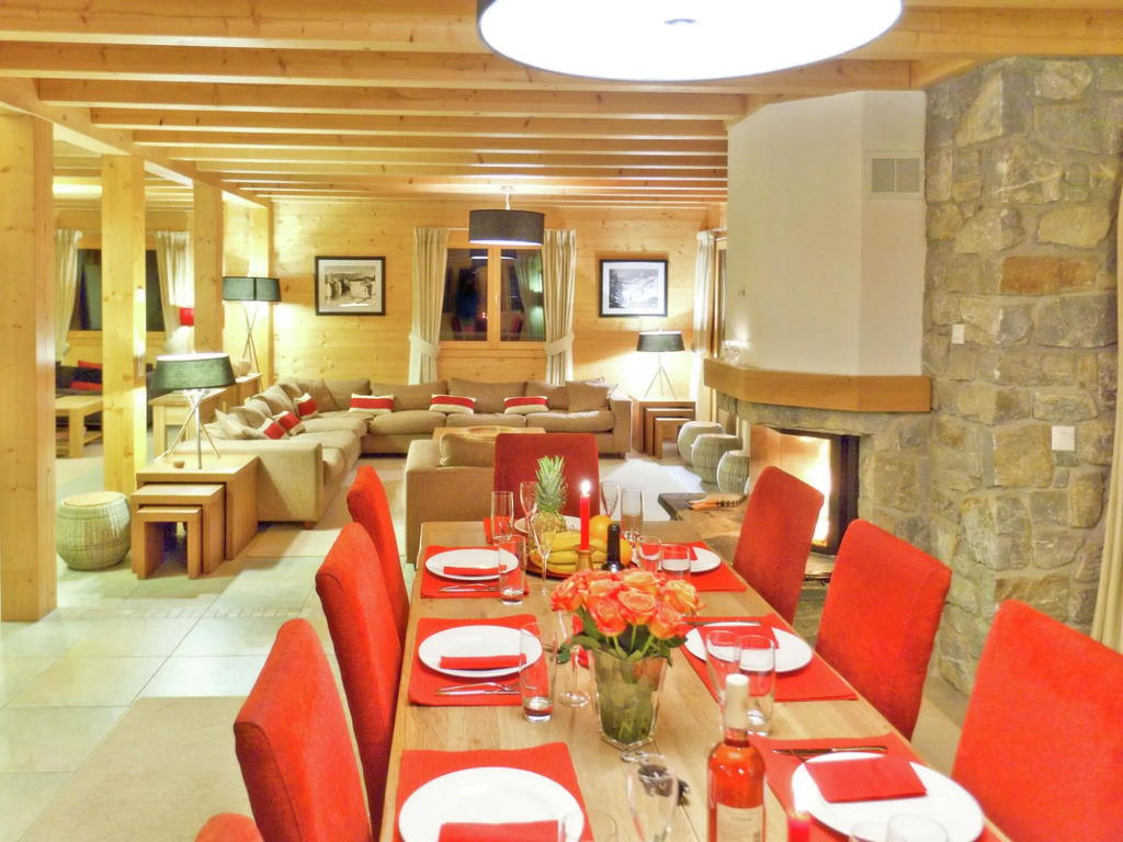 Luxury Panoramic Chalet in Thon-Les Collons with Sauna
