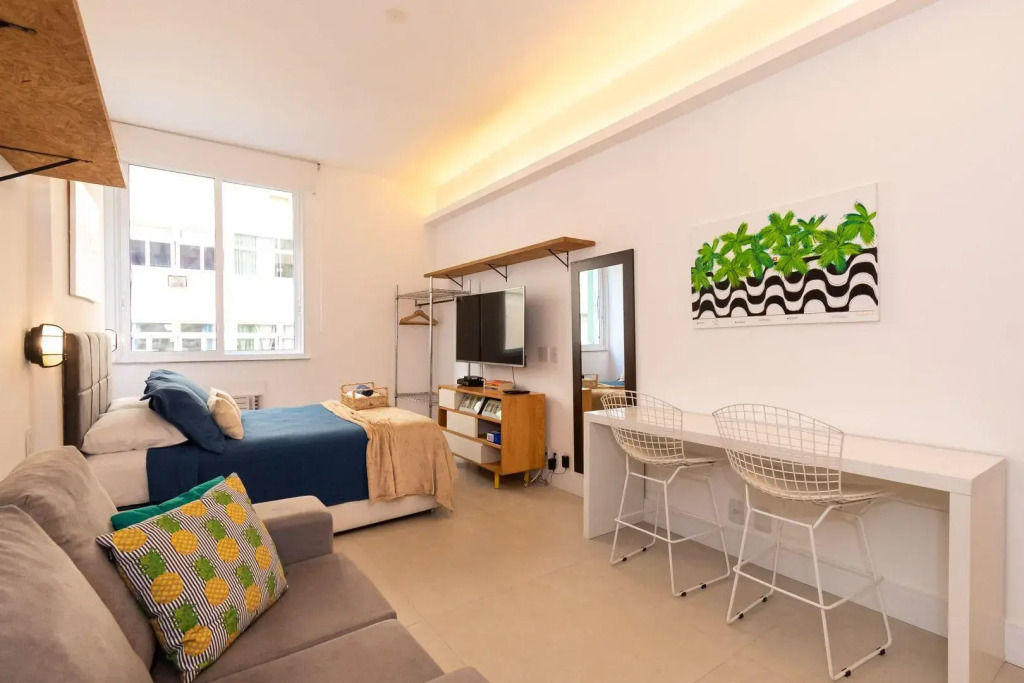Studio Em Copacabana A 80m Da Praia | Du 57/502