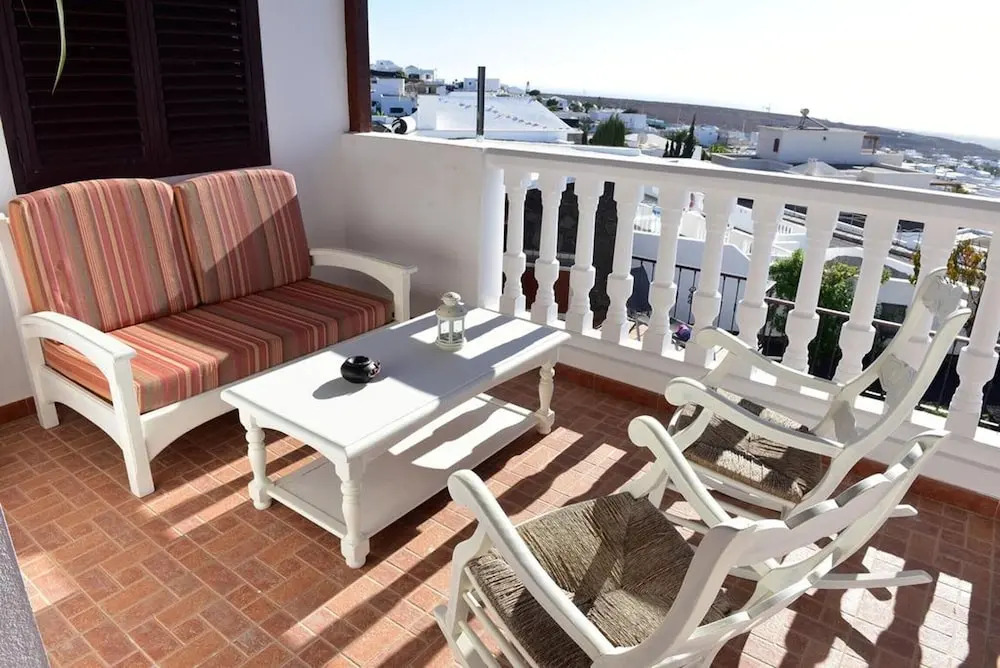 Villa With 3 Bedrooms in Tías, With Wonderful sea View, Private Pool, Enclosed Garden
