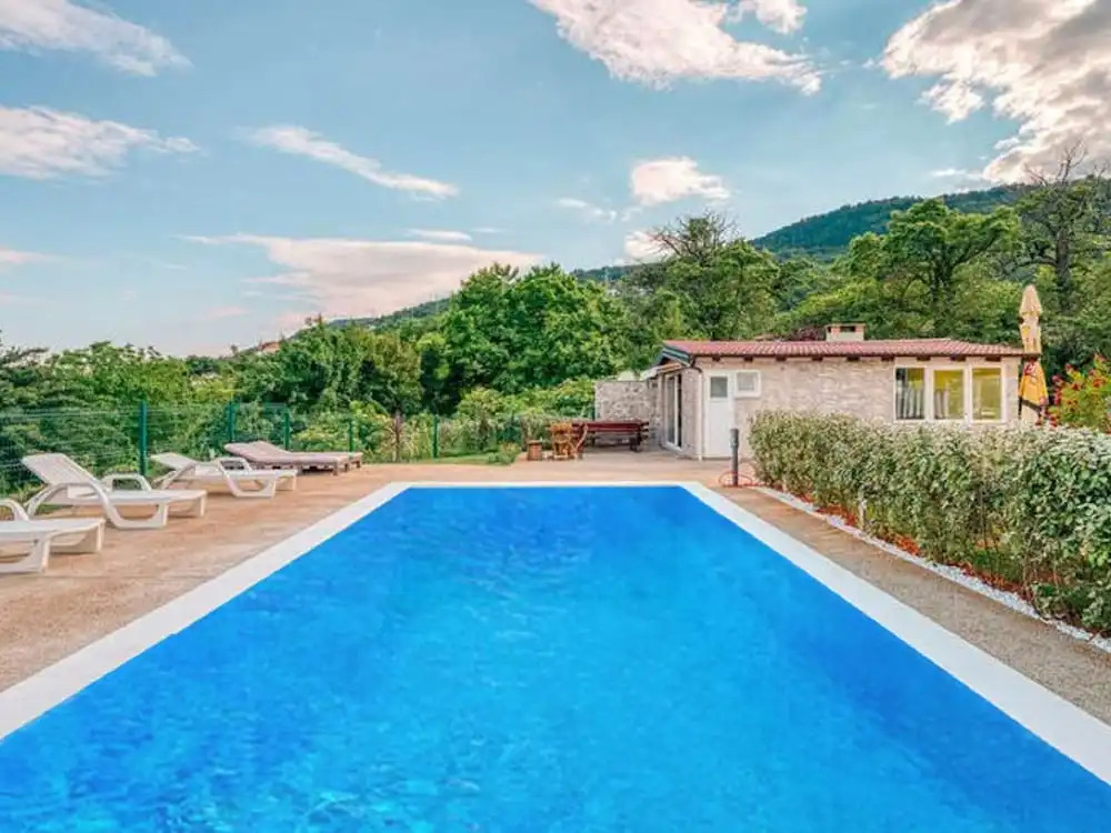 Elegant Holiday Home in Lovran With Swimming Pool
