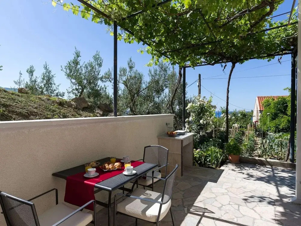 Apartments Olive - One Bedroom Apartment With Terrace and Partial Sea View - Popolica 50