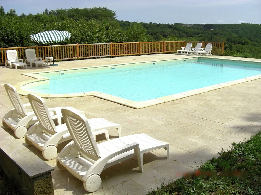 Large Country House With Private Pool and a Nice View Over a Green Landscape