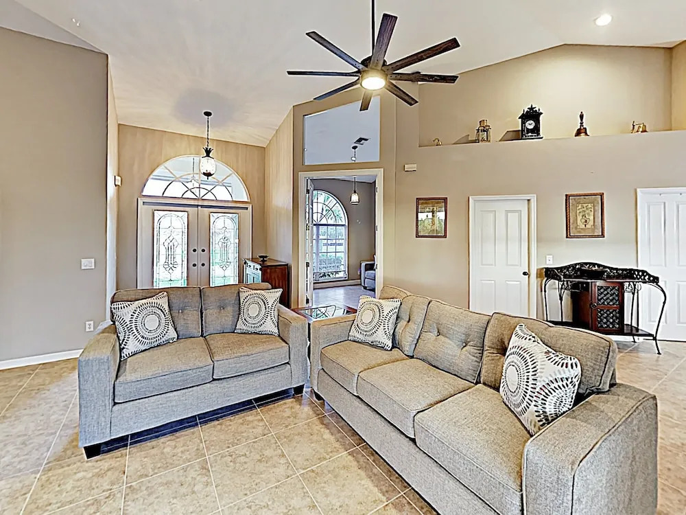 New Listing! Canal-side W/ Pool & Boat Dock 3 Bedroom Home