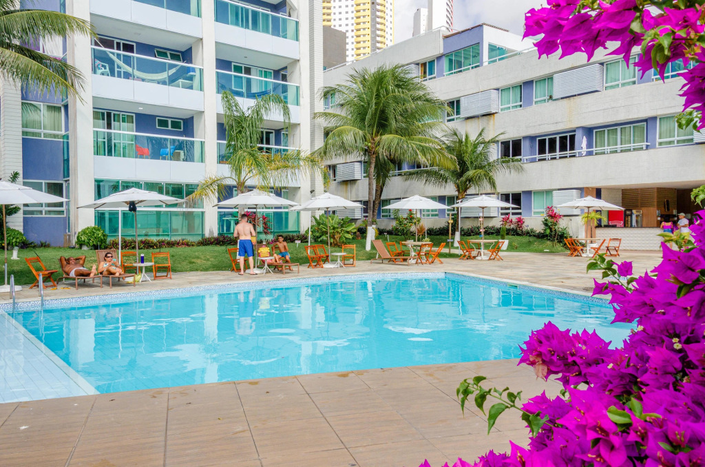 Suíte Pé Na Areia Com Piscina, Wifi E Estacionamento Em Ponta Negra