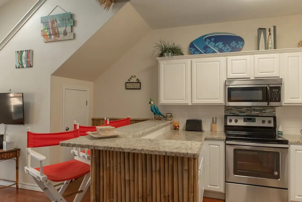 Orange Tiki 2 Bedroom Townhouse