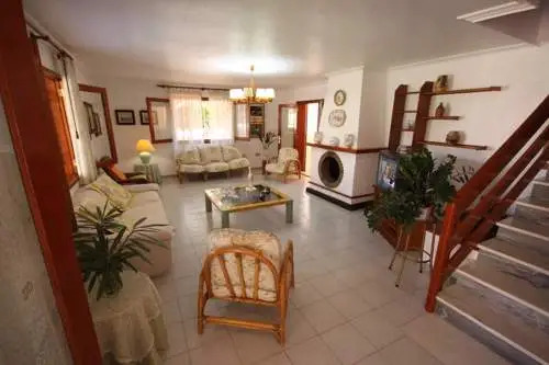 Chalet grandes dimensiones porche. jardin y bbq R Vientos