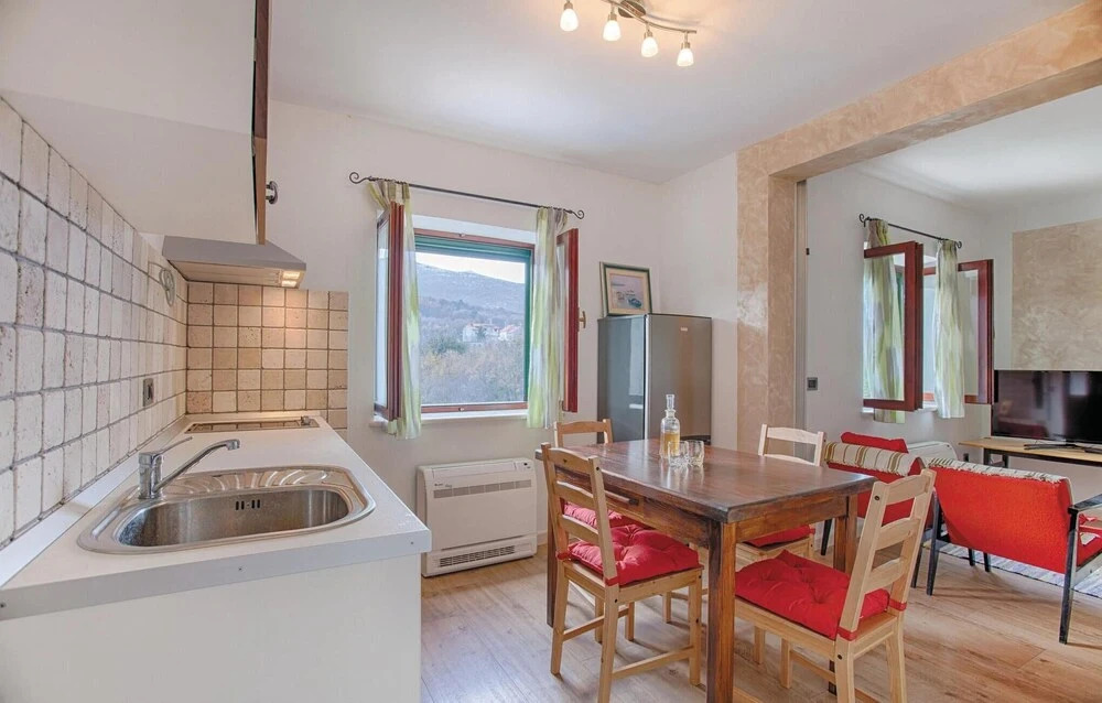 Beautiful Home in Zvecanje With 1 Bedrooms, Wifi and Outdoor Swimming Pool