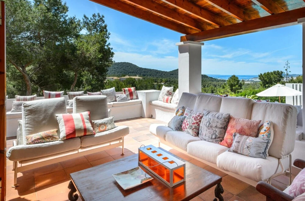 Villa With 5 Bedrooms in Santa Eulalia, With Wonderful sea View, Priva
