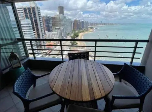 Luxuoso Flat na Beira Mar