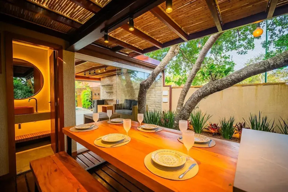 Bz01 Casa com piscina privativa 150m da praia