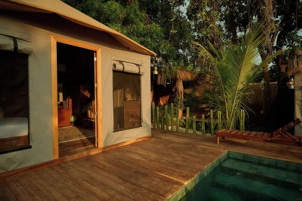 Punta Mozambique - Glamping de lujo con AC
