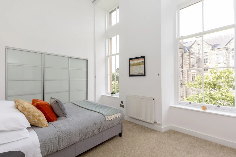 Luxury 3 bedroom duplex Apartment in the iconic Quartermile with Stunning Balcony Views