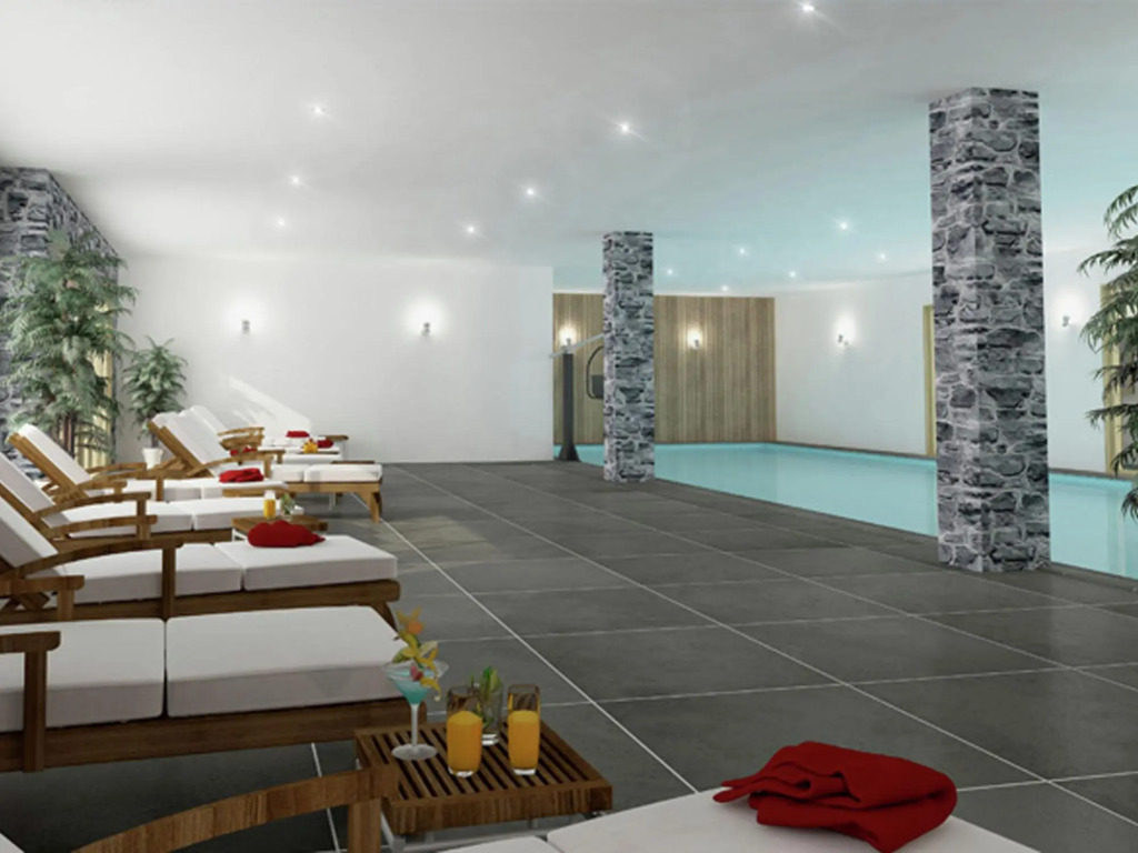 Modern apartment on the slopes in the extensive Paradiski