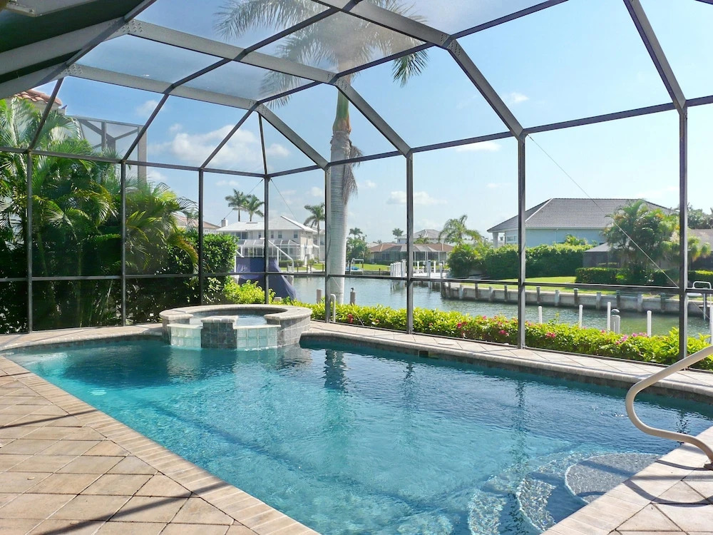 Waterfront Home With Pool, spa and Boating Access